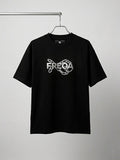 Playera Chains X Negra 305g